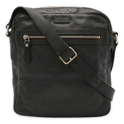 グッチ グッチシマ レザーショルダーバッグ