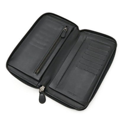 ボッテガ・ヴェネタ レザー ロング ウォレット