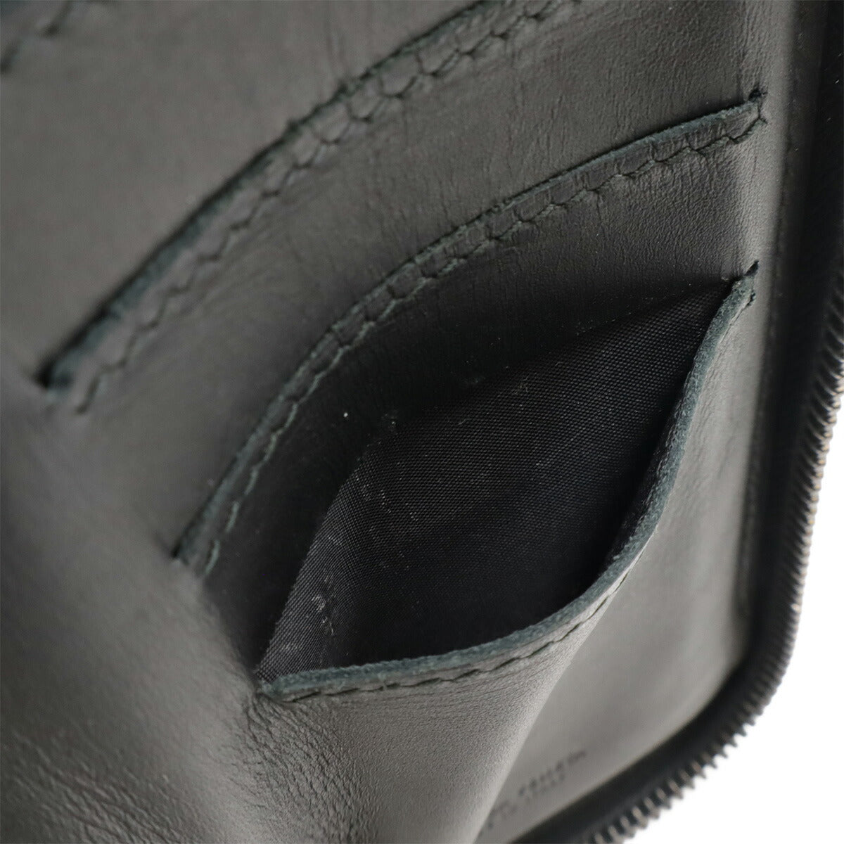 ボッテガ・ヴェネタ レザー ロング ウォレット