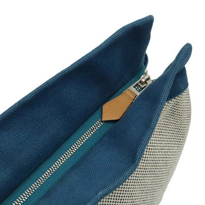 エルメス ジメトゥGM キャンバスクラッチバッグ