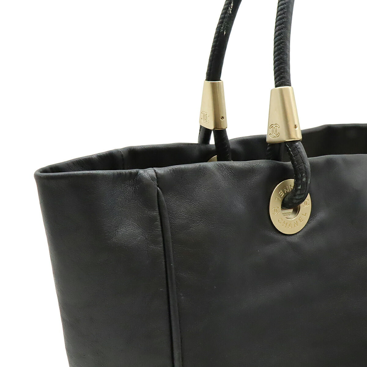 シャネル カメリア レザー 2WAYバッグ