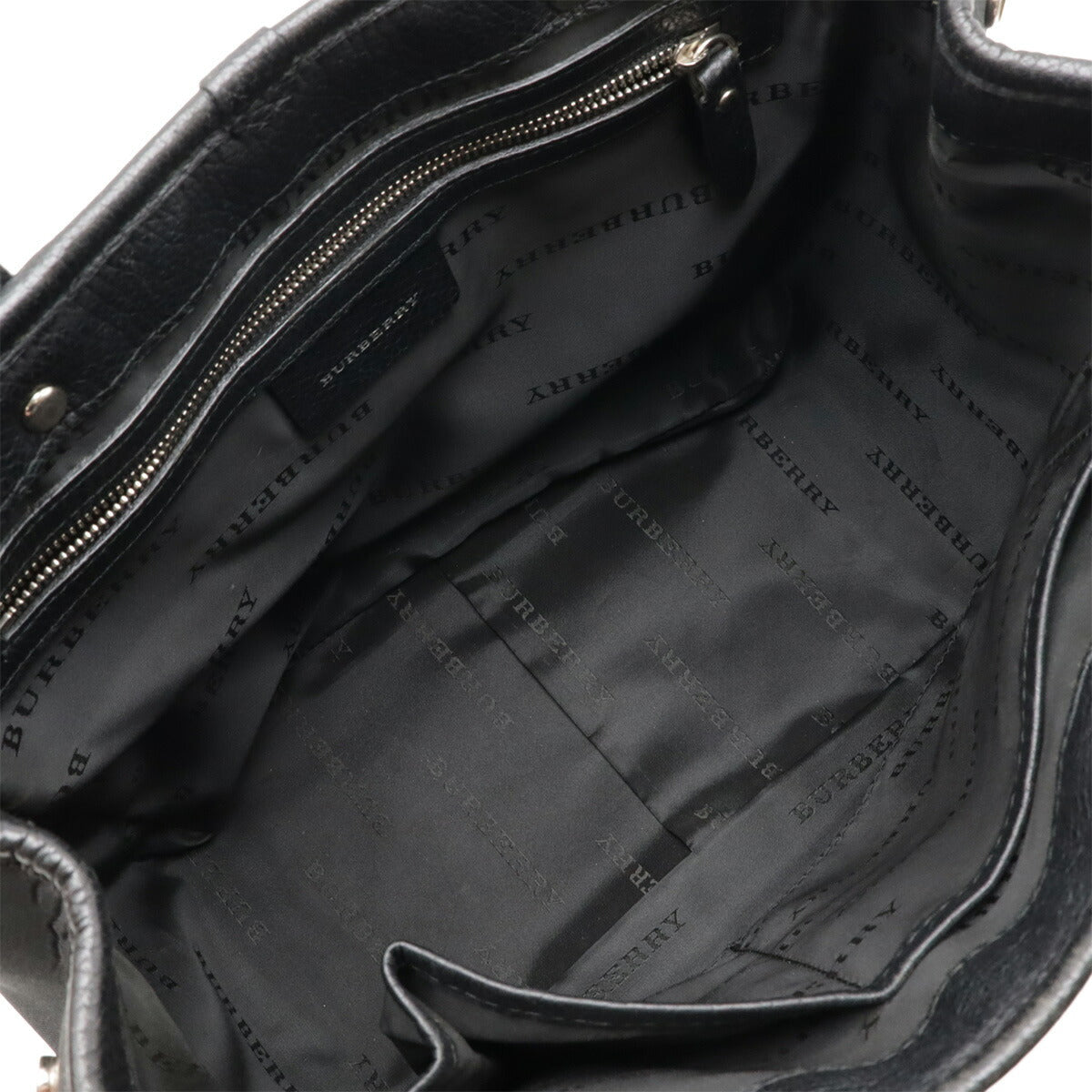 バーバリー ノバチェック レザー2wayバッグ