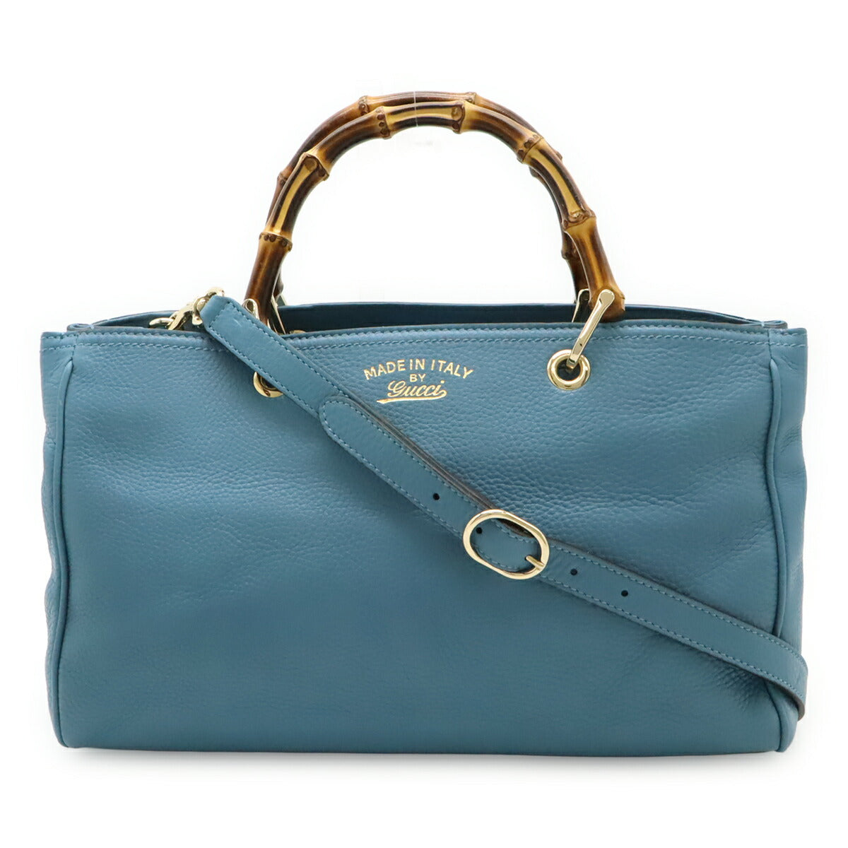 グッチ バンブー ショッパー レザー 2way バッグ