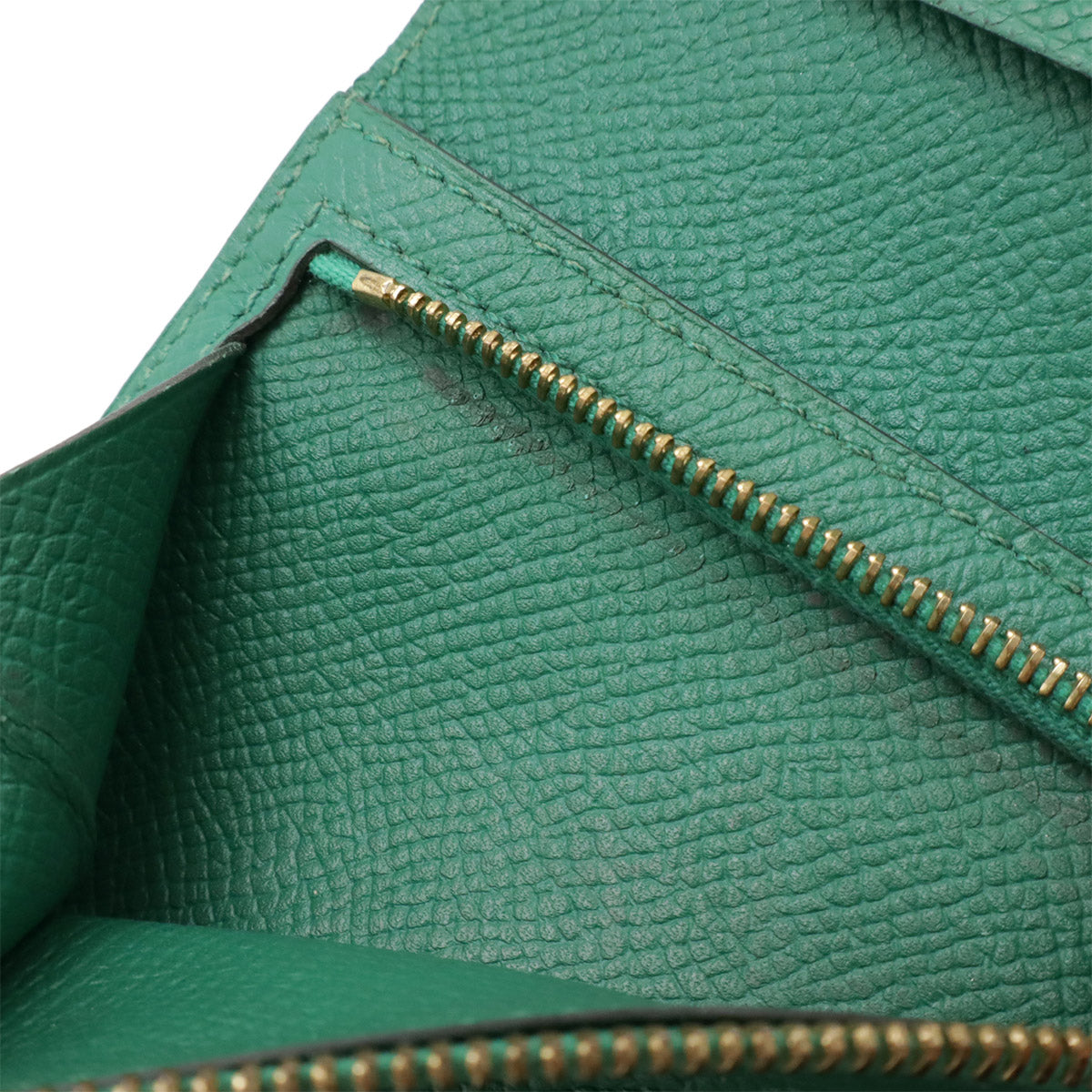 エルメス ベアンクコンパクト ヴォーエプソン 二つ折り財布
