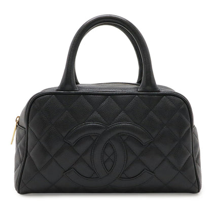 シャネル キャビアスキン ハンドバッグ