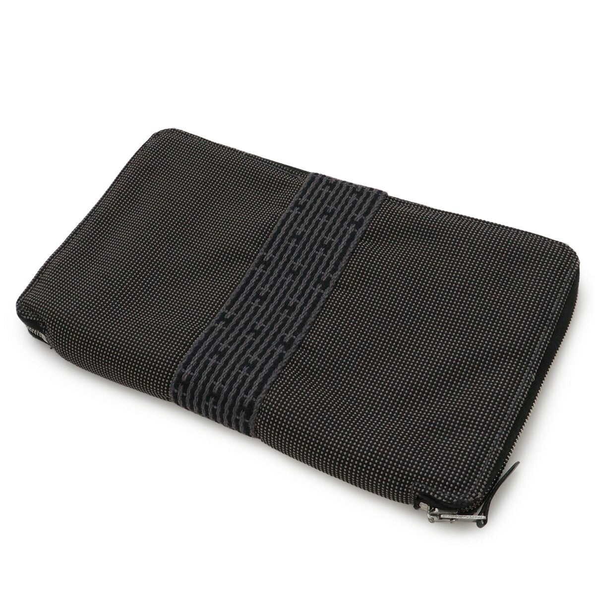 エルメス エールライン キャンバス 長財布