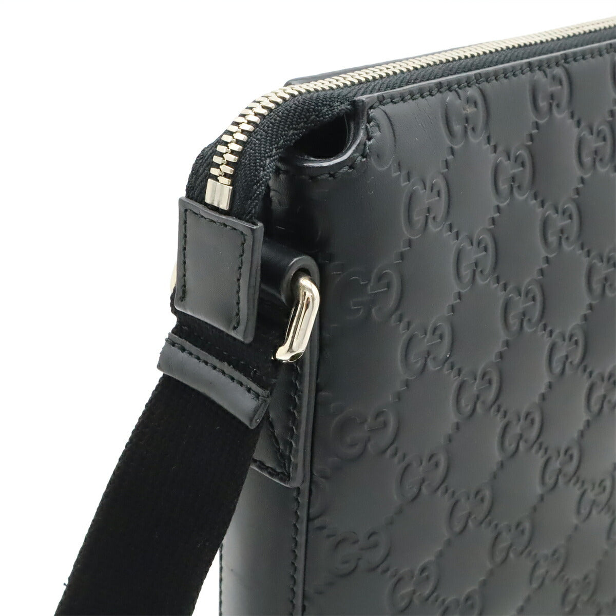 グッチ グッチシマ レザーショルダーバッグ