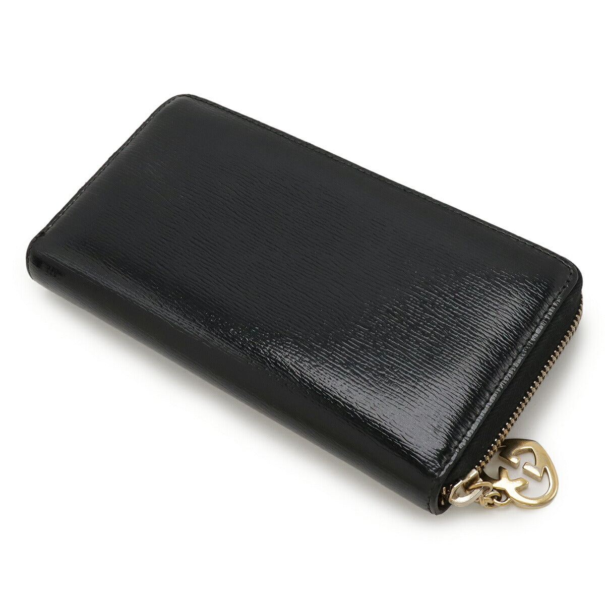 グッチ ラブリー シャイニーレザー 長財布