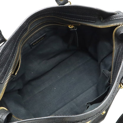 バレンシアガ クラシック メタリックエッジ シティ レザー 2WAYバッグ