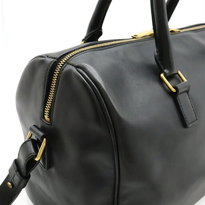 イヴサンローランパリ クラシックダッフル6 レザー2WAYバッグ