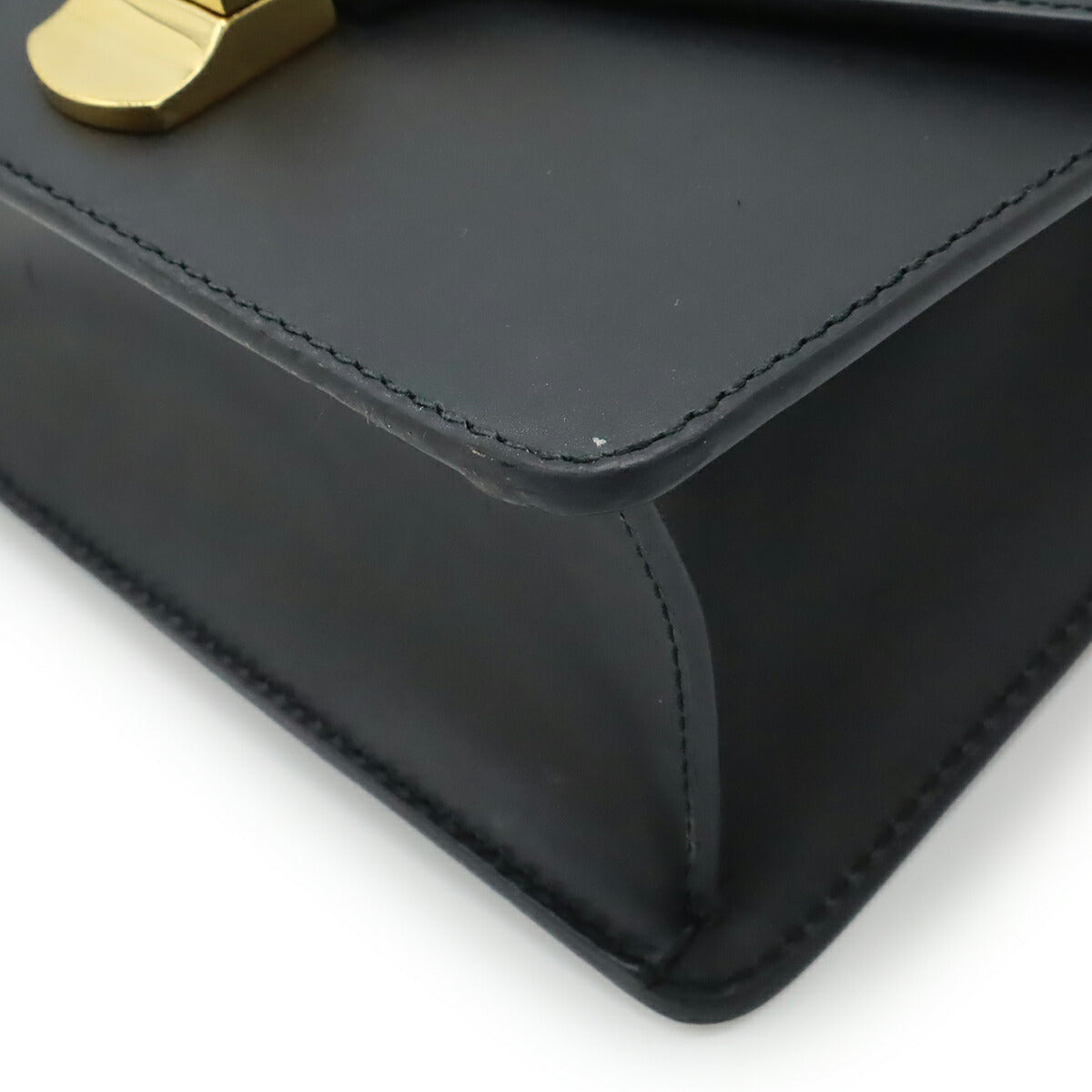 グッチ シルヴィ レザー ショルダーバッグ