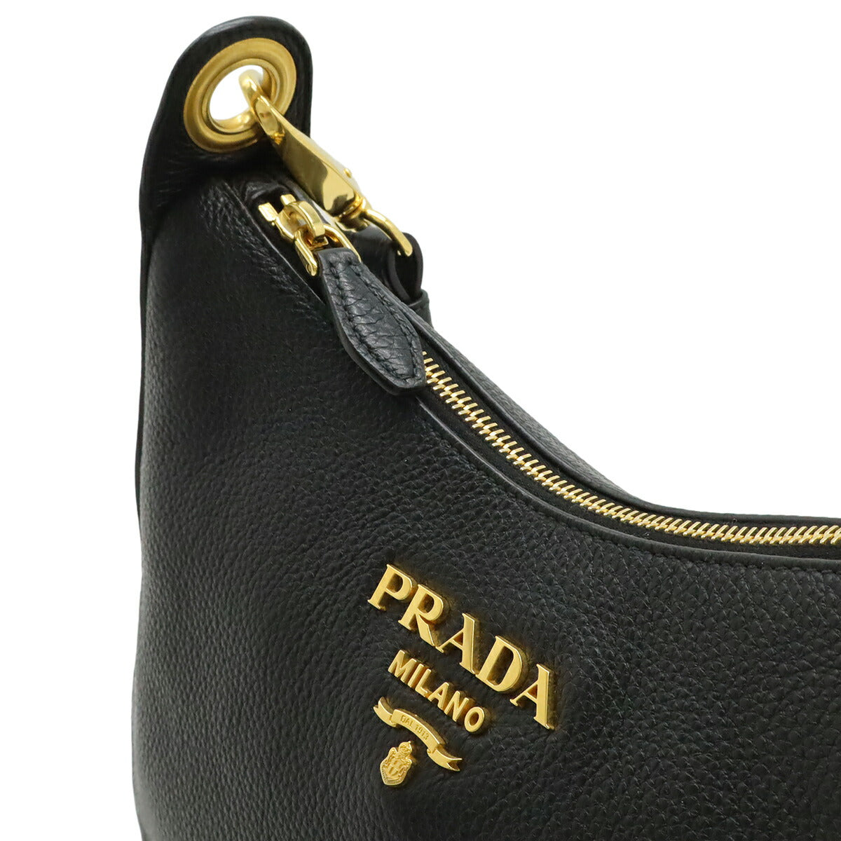 プラダ ヴィッテロフェニックス レザーショルダーバッグ