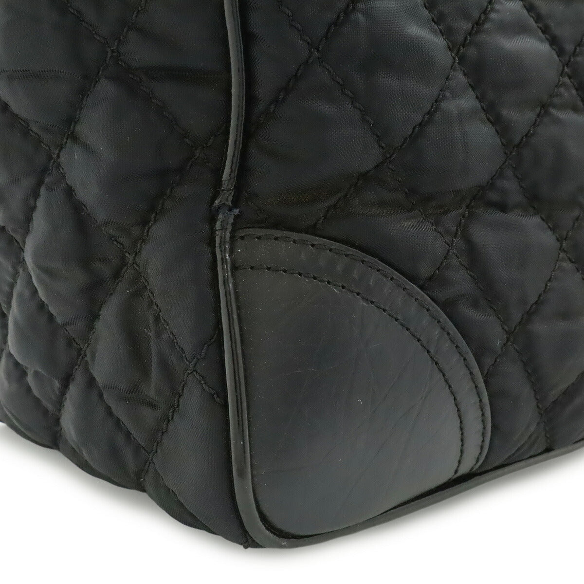 シャネル マトラッセ ナイロンキャンバストートバッグ