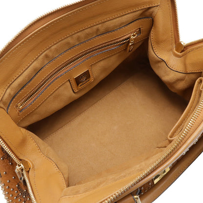 MCM ロゴグラム PVC レザー 2WAYバッグ