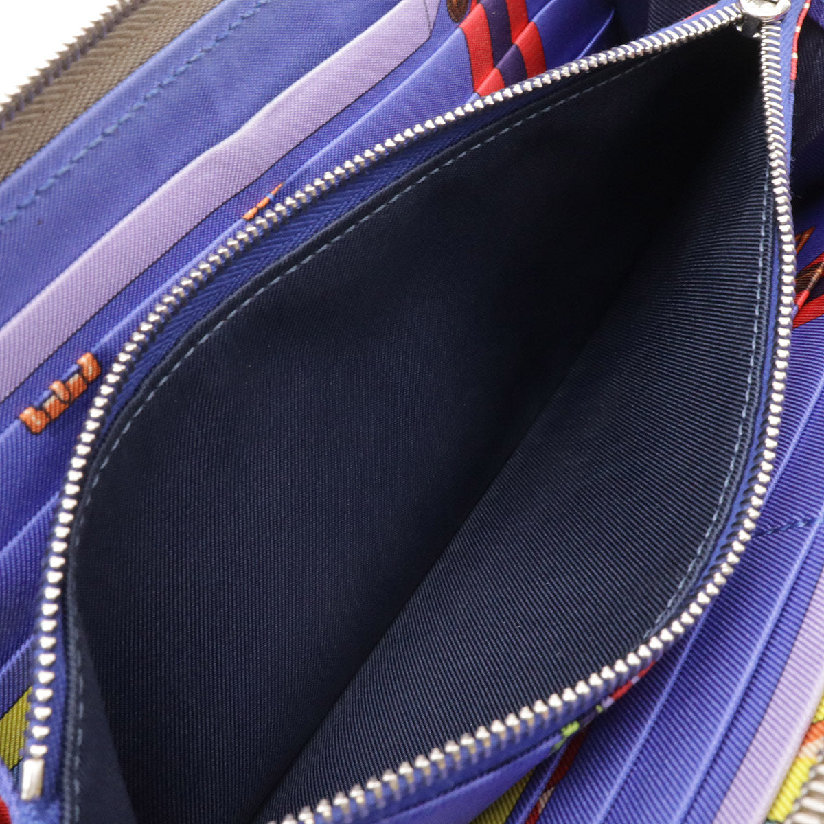 エルメス アザップロング シルクイン 長財布
