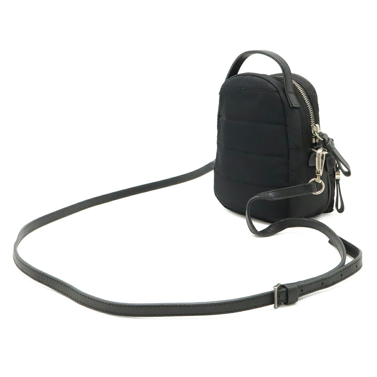 モンクレール KILIA SMALL ナイロン レザー2wayショルダーバッグ