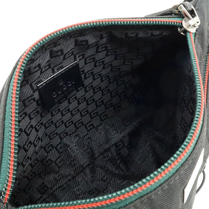グッチ ナイロンキャンバス ウエストバッグ