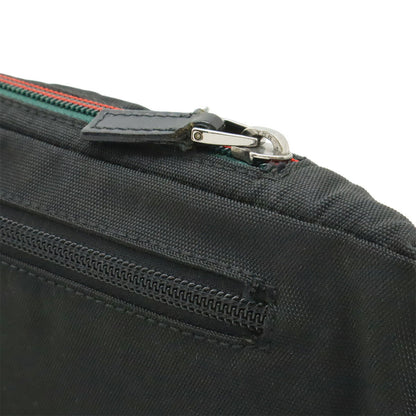 グッチ ナイロンキャンバス ウエストバッグ