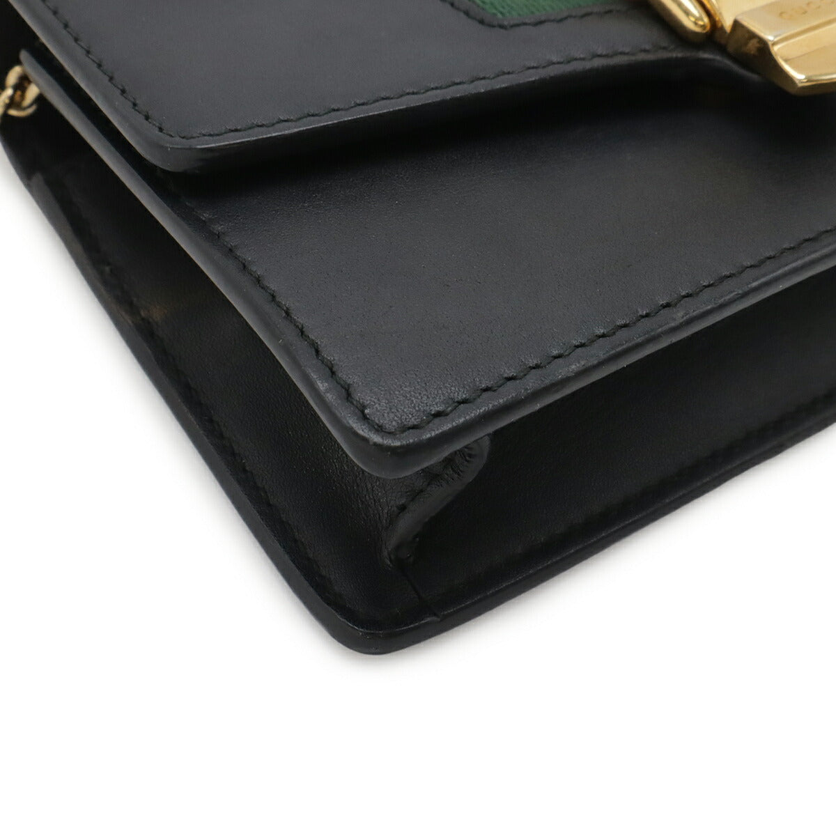 グッチ シルヴィ レザー 2wayチェーンバッグ