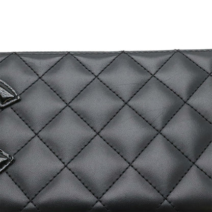 シャネル カンボンライン ソフトカーフ 長財布