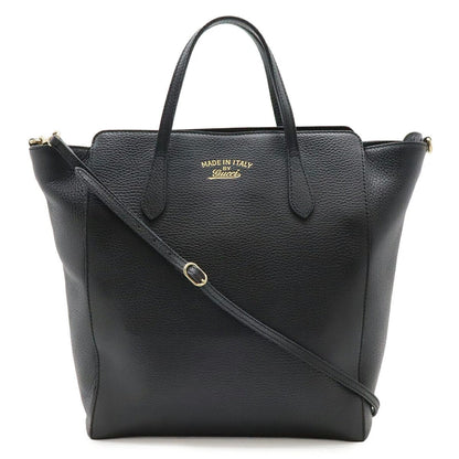 グッチ スウィング レザー2wayショルダートート