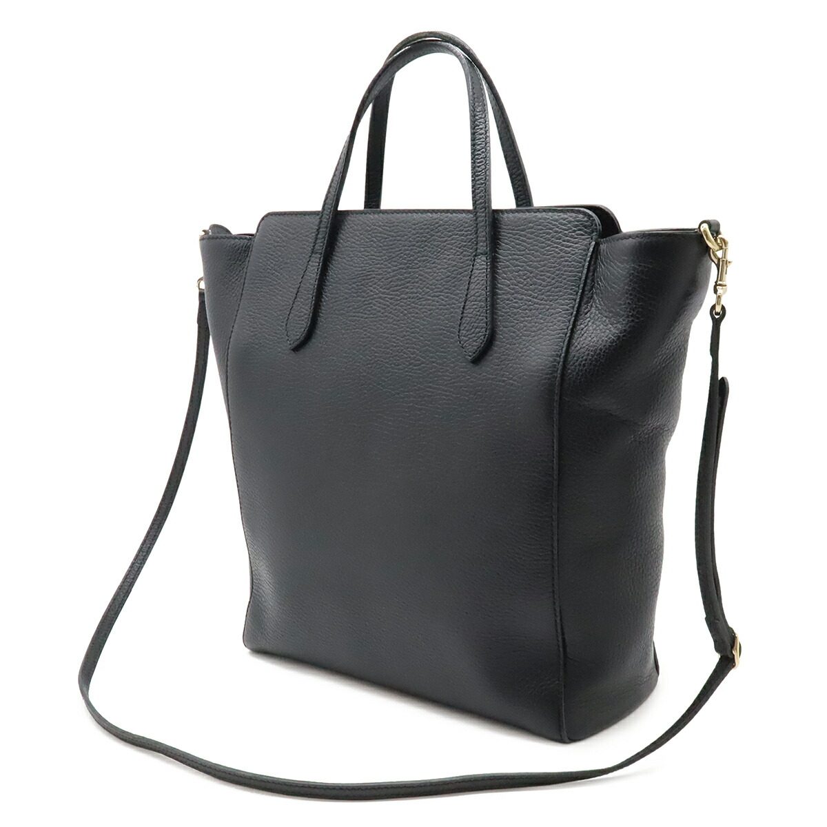 グッチ スウィング レザー2wayショルダートート