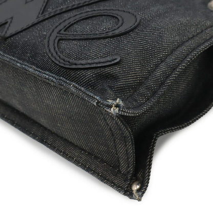 ロエベ デニム レザー トートバッグ