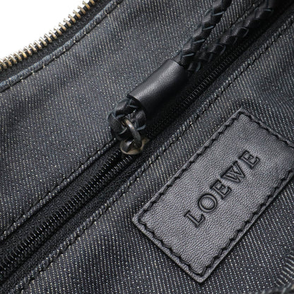 ロエベ デニム レザー トートバッグ