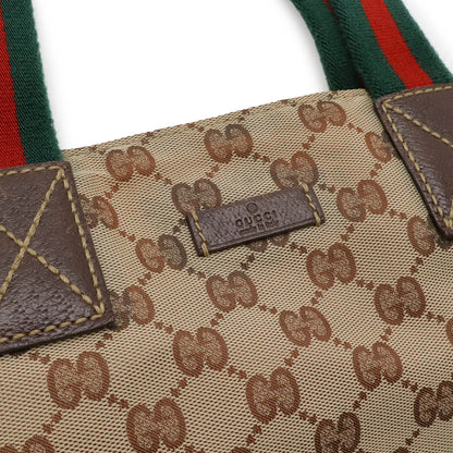 グッチ GGナイロンキャンバス2wayトートバッグ