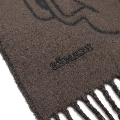 エルメス テットアテットエケストル カシミヤ マフラー