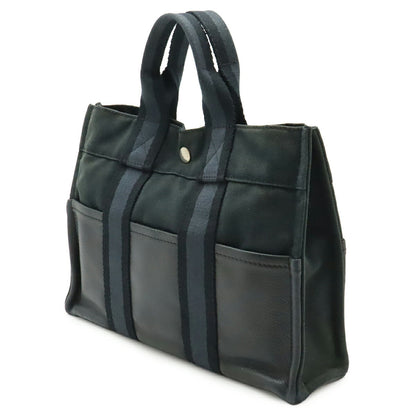 エルメス エールバッグPM キャンバス レザー トートバッグ