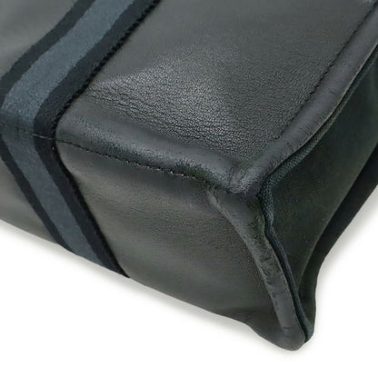 エルメス エールバッグPM キャンバス レザー トートバッグ