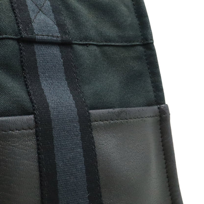 エルメス エールバッグPM キャンバス レザー トートバッグ