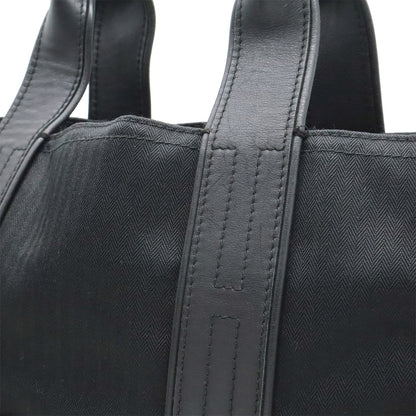 エルメス アカプルコMM トワルシェブロン レザートートバッグ