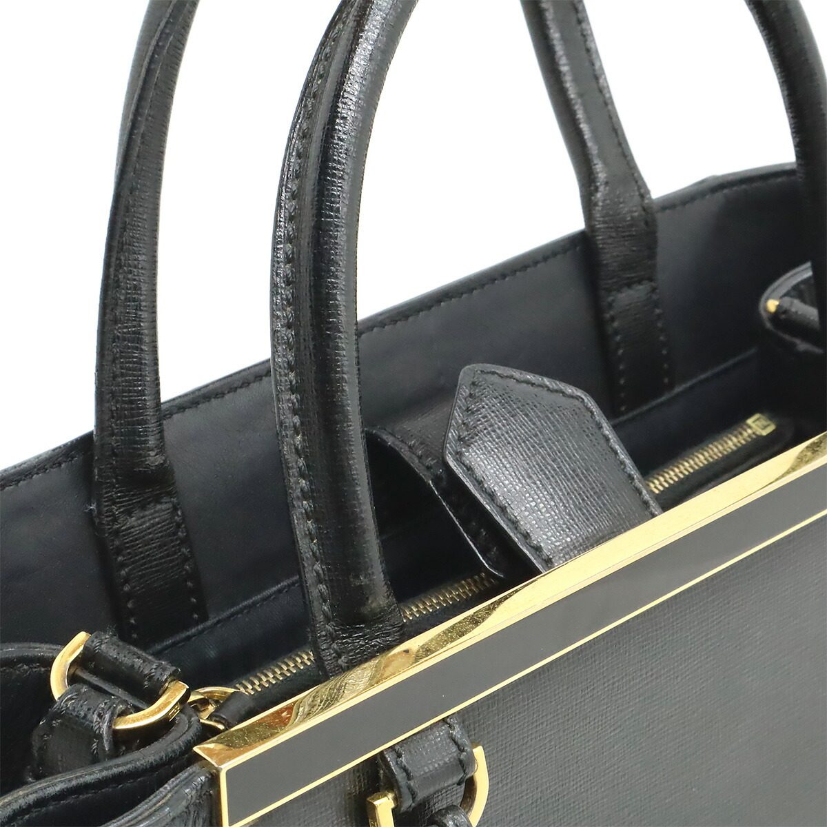 フェンディ PETITE 2JOURS レザー2wayバッグ