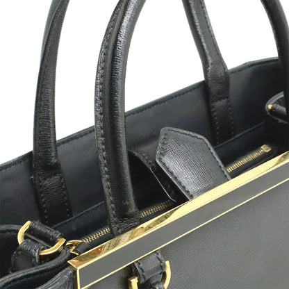 フェンディ PETITE 2JOURS レザー2wayバッグ
