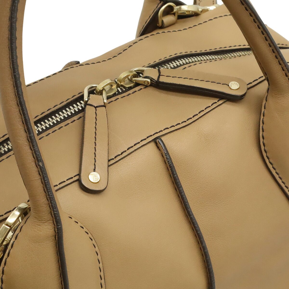 トッズ D-styling レザー2wayハンドバッグ