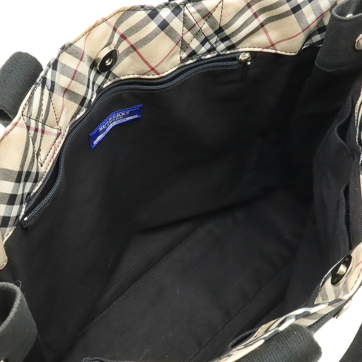 バーバリー ノバチェック キャンバス ナイロントートバッグ