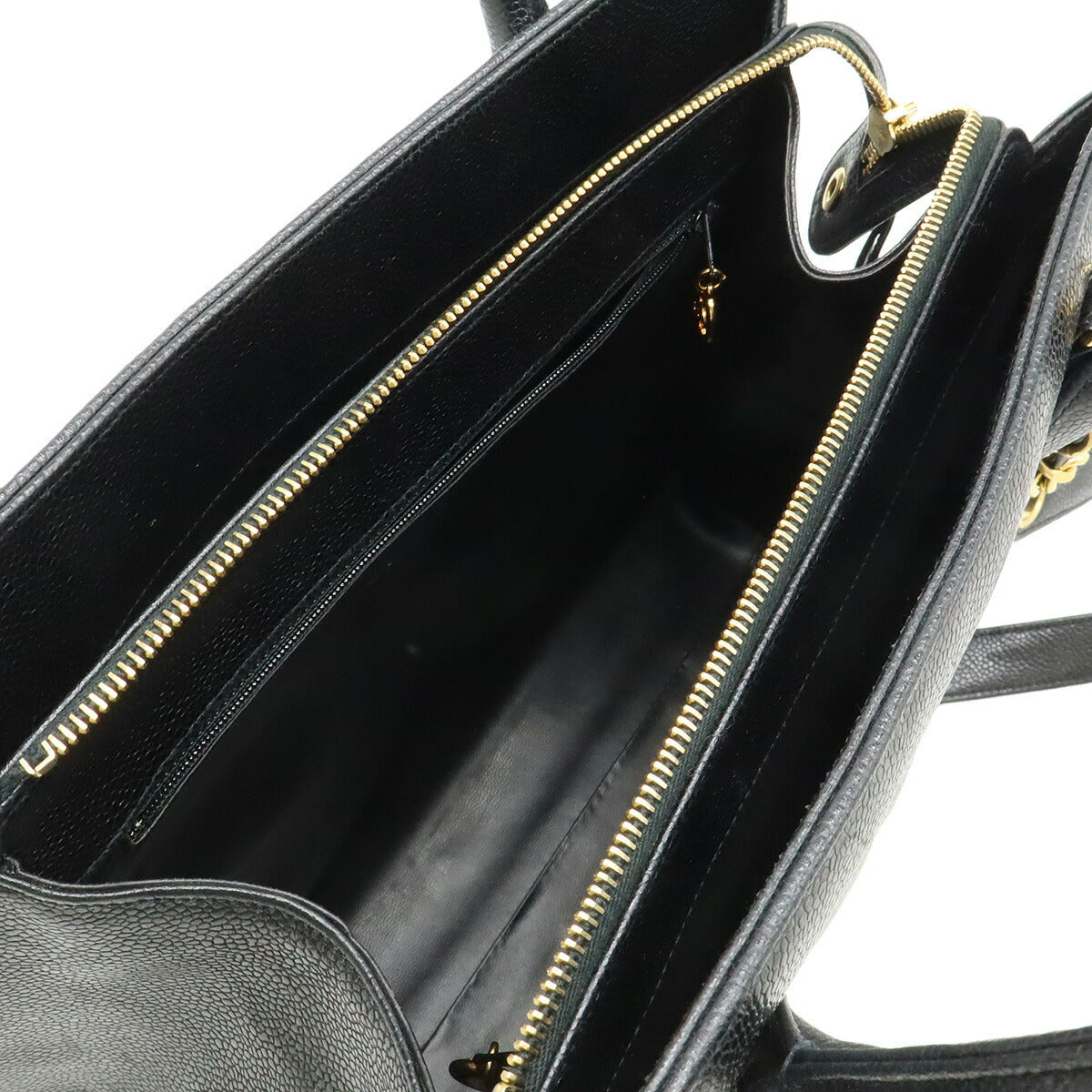 シャネル Vステッチ レザー 2wayバッグ