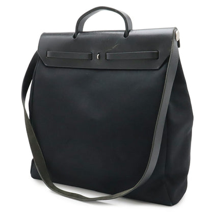 エルメス エールバッグMM トワルオフィシエ レザー 2wayバッグ