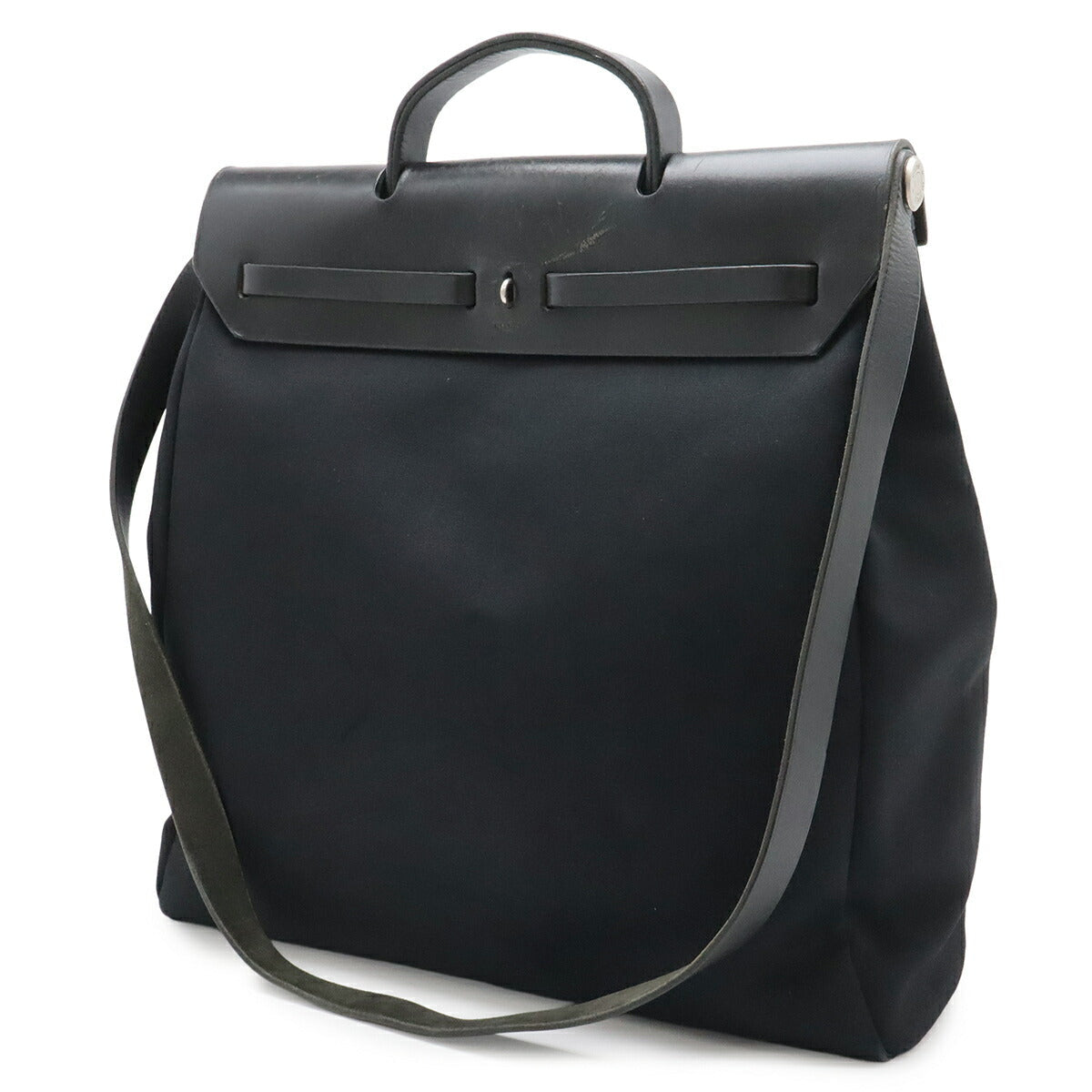 エルメス エールバッグMM トワルオフィシエ レザー 2wayバッグ