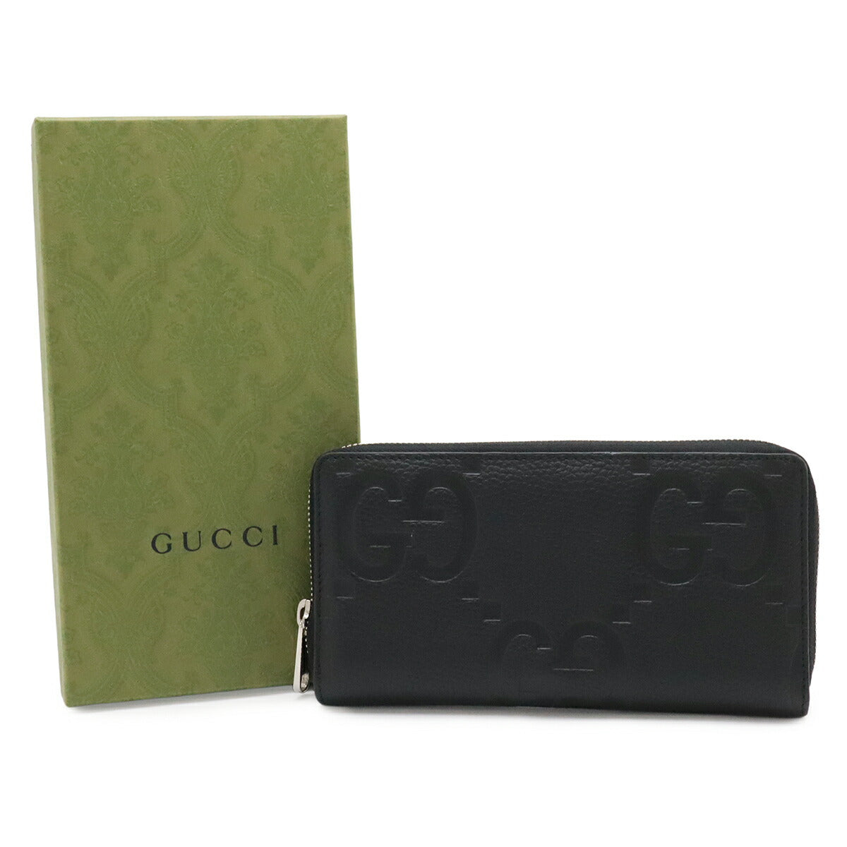 グッチ ジャンボGG レザー長財布