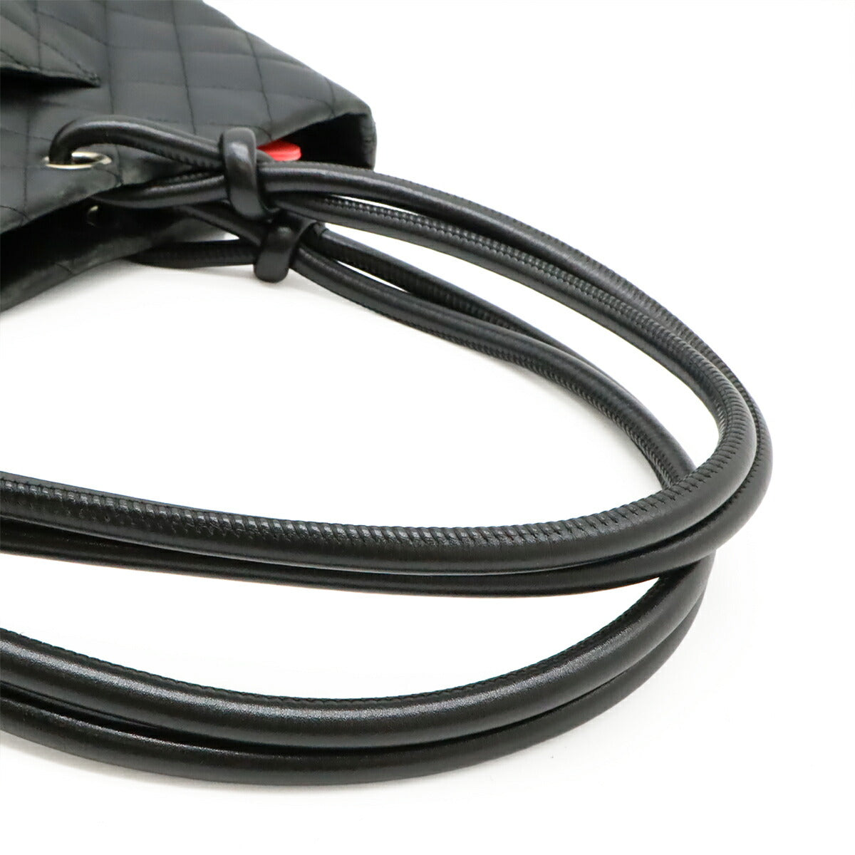 シャネル カンボンライン ソフトカーフ トートバッグ