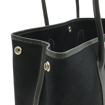エルメス ガーデンパーティPM トワルオフィシエ レザー トートバッグ