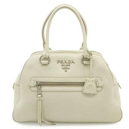 プラダ VITELLO PHENIX レザーハンドバッグ