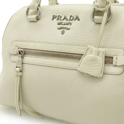プラダ VITELLO PHENIX レザーハンドバッグ