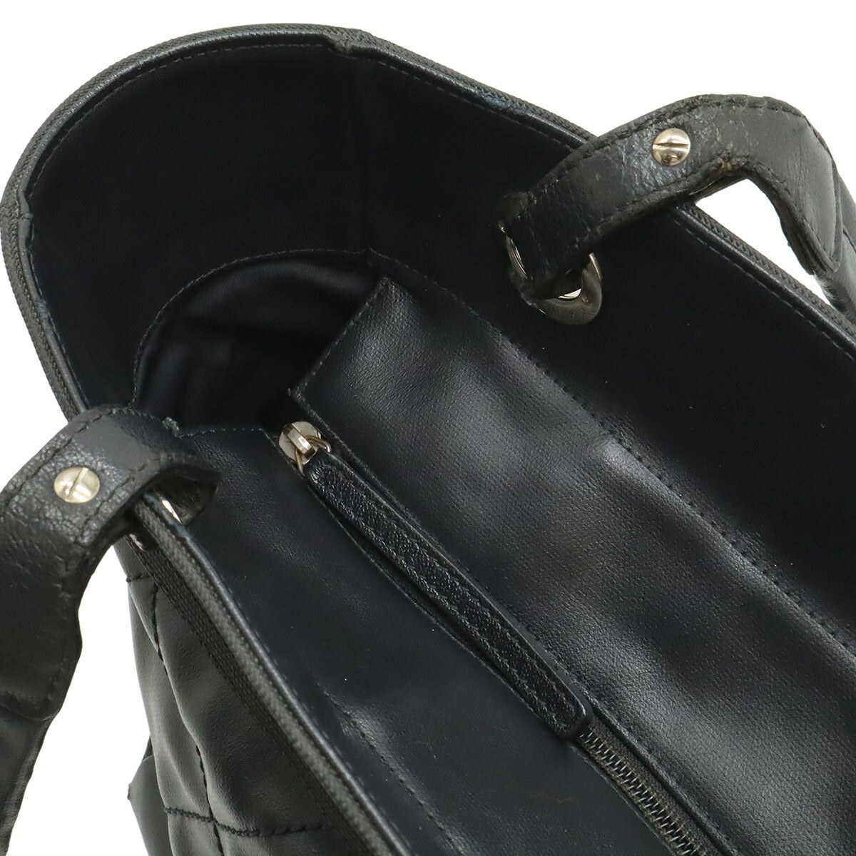 シャネル パリビアリッツ コーティングキャンバス トートバッグ