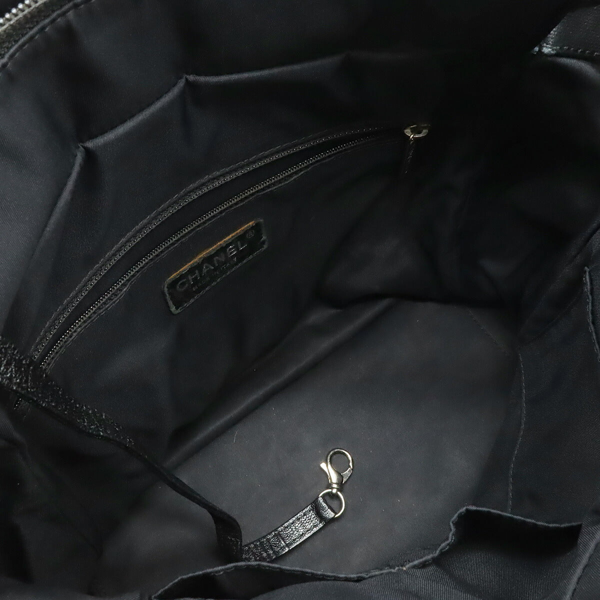 シャネル パリビアリッツ コーティングキャンバス トートバッグ