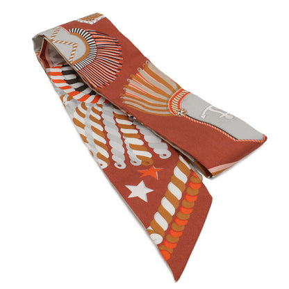 エルメス Epaulettes de Gala シルクスカーフ