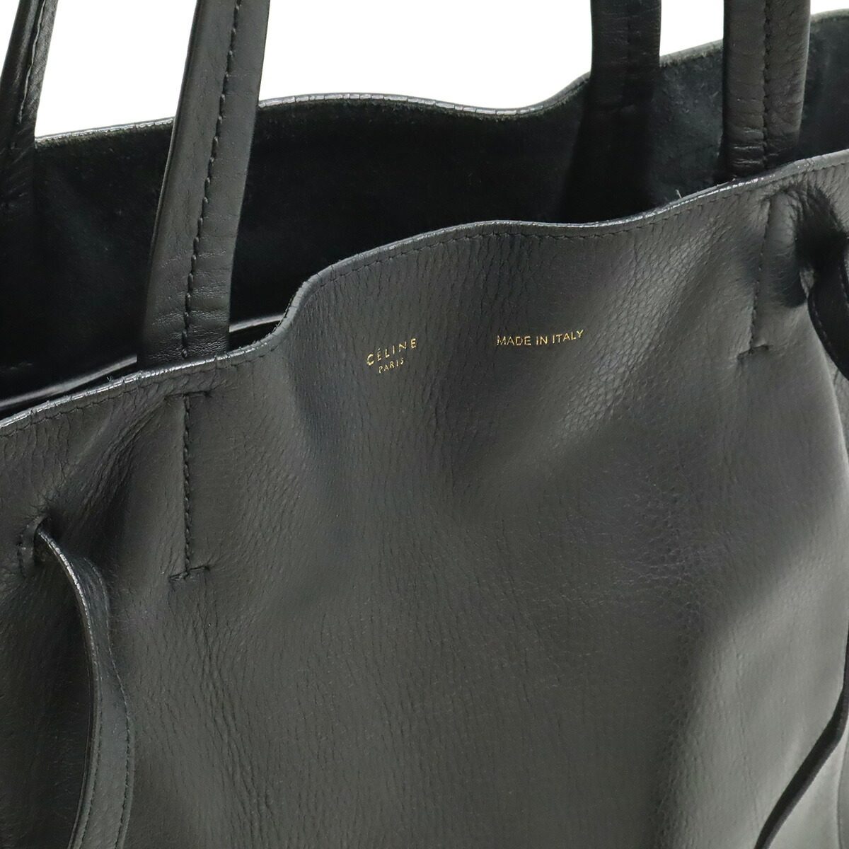 セリーヌ カバファントム レザートートバッグ